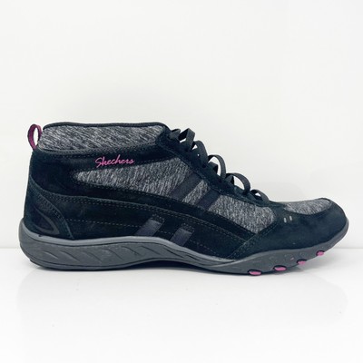 

Skechers Womens Breathe Easy Shout Out 23007 Черная повседневная обувь Кроссовки Размер 9, Черный, Breathe Easy Shout Out