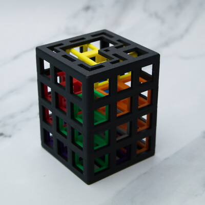 Tower of Soma - Level 9 - Oskar van Deventer - Team JB Hobbies - Packing Puzzle