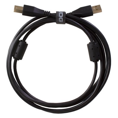 UDG Ultimate Audio Cable USB 2.0 A-B Black Straight 3 m (U95003BL) - Kabel für