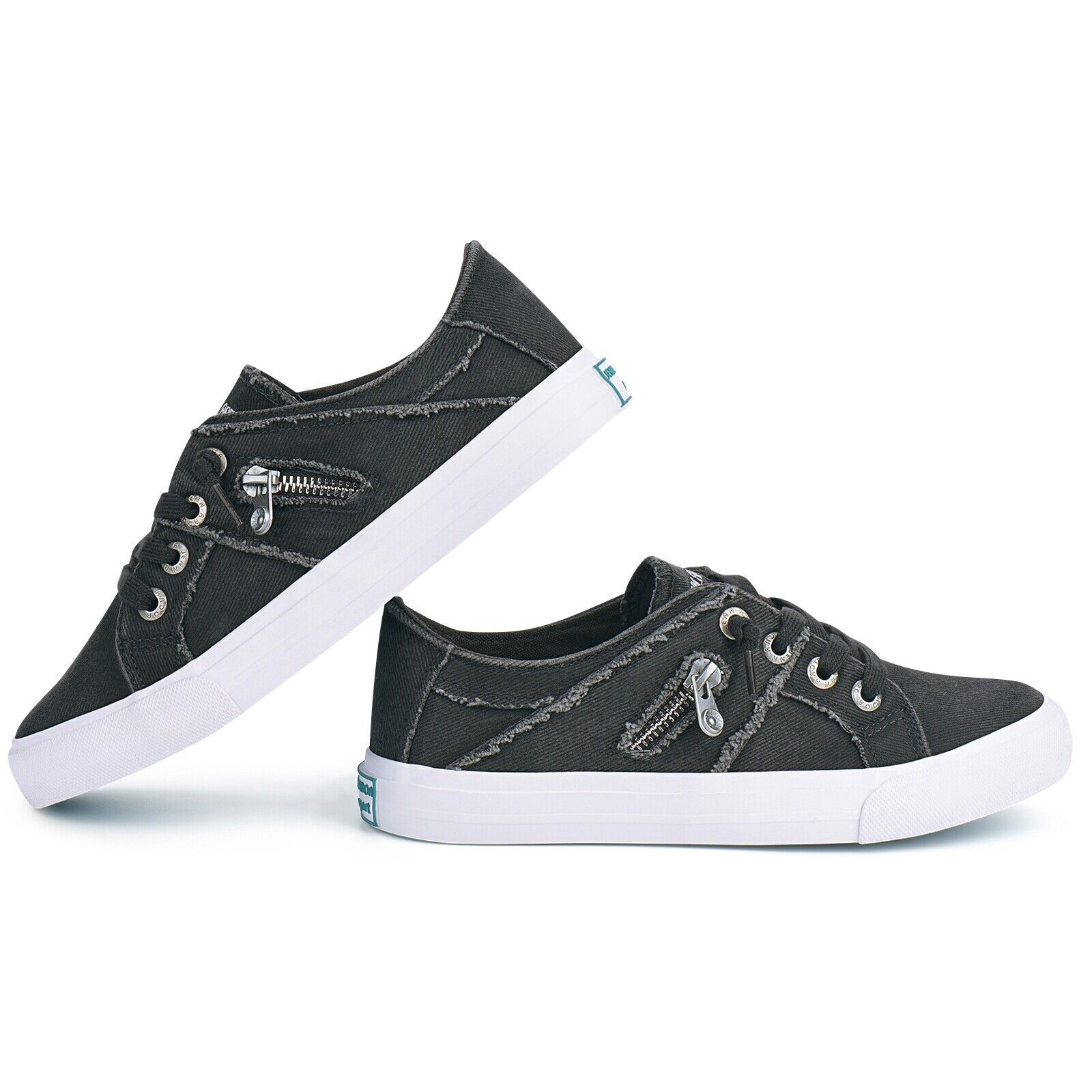 Womens Sneakers Low Top Slip On Shoes Fashion Lace Up Canvas Flats Walking Shoes