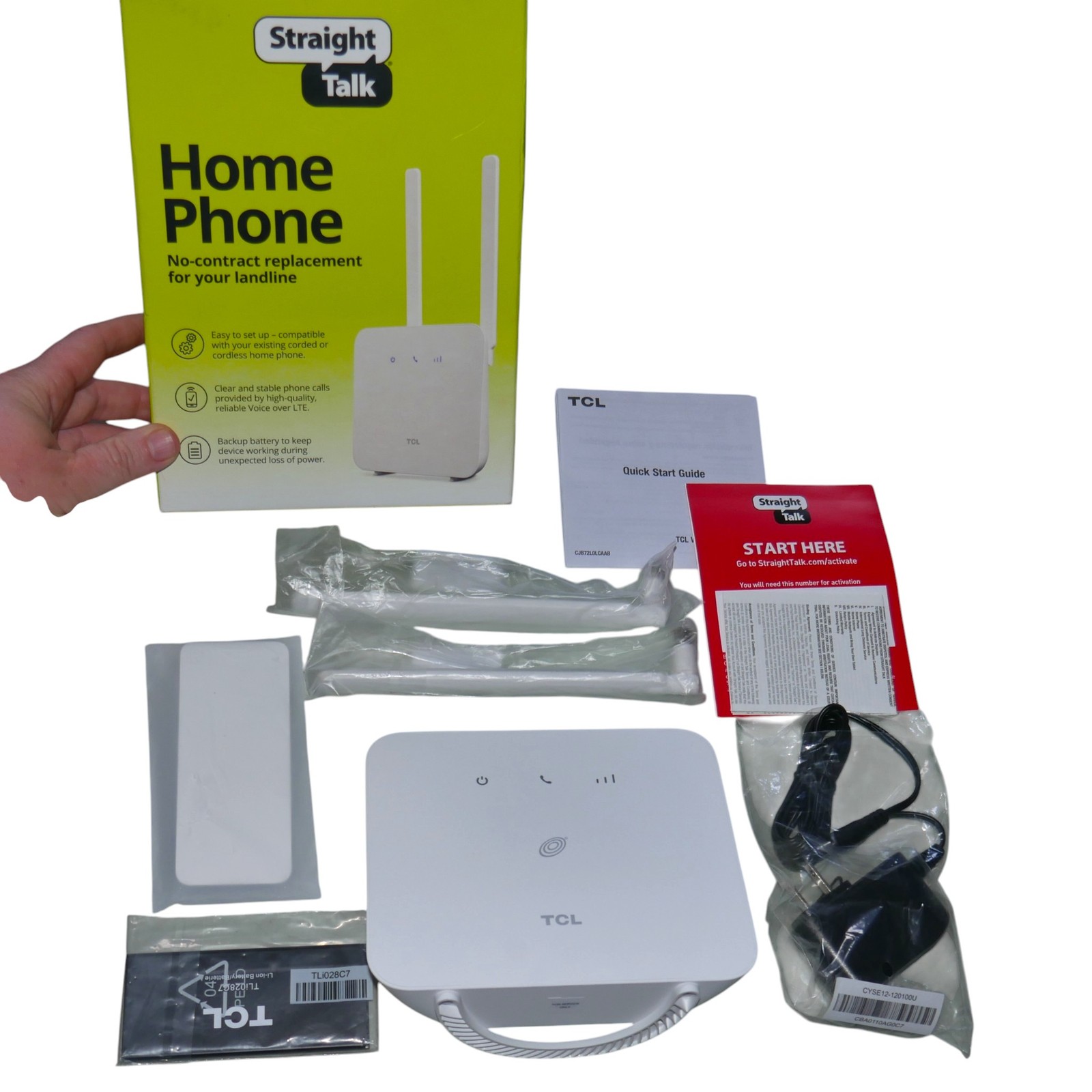 NEW Straight Talk Wireless Home Phone Base station No Contract Portable Landline