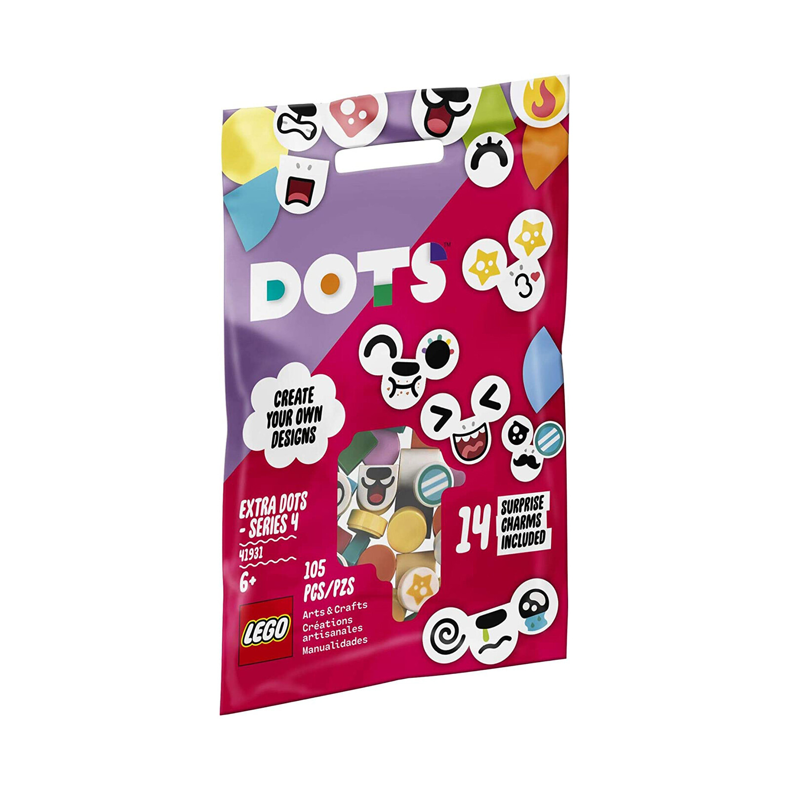 Конструктор LEGO Dots Extra Dots серии 4 41931 НОВЫЙ В НАЛИЧИИ 