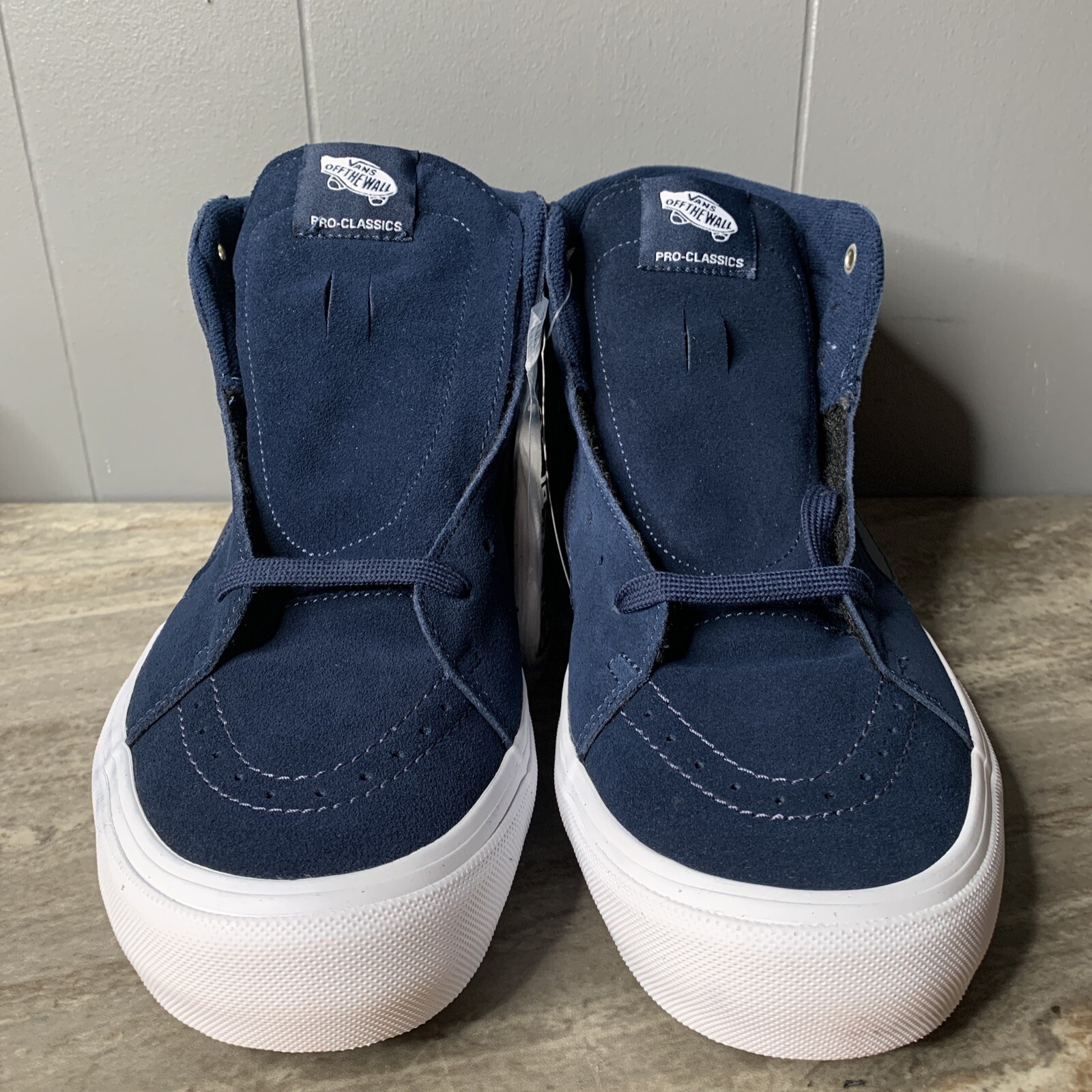 Vans Sk8-Hi Pro Navy/Navy Mens Size 10 NIB: купить с доставкой из США, цена  11 129 руб - (234354166785)