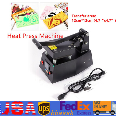  Digital Label Heat Press Machine Clothing Logo Printing for Transfer Labels New