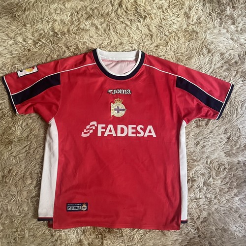 VINTAGE Deportivo La Coruna FOOTBALL SHIRT 2002 2003 Third