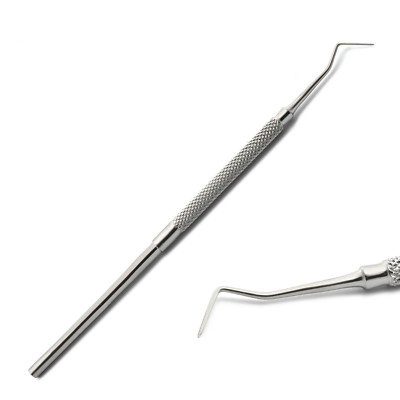 Set Of 5 Dental Probe 9 Dentist Pick Instrument Periodontal Sharp Tip SS CE