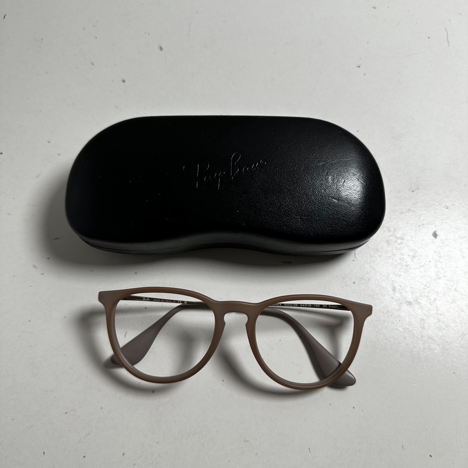 Ray-Ban Erika Low Bridge Fit Beige Silver 54/18/145 Round