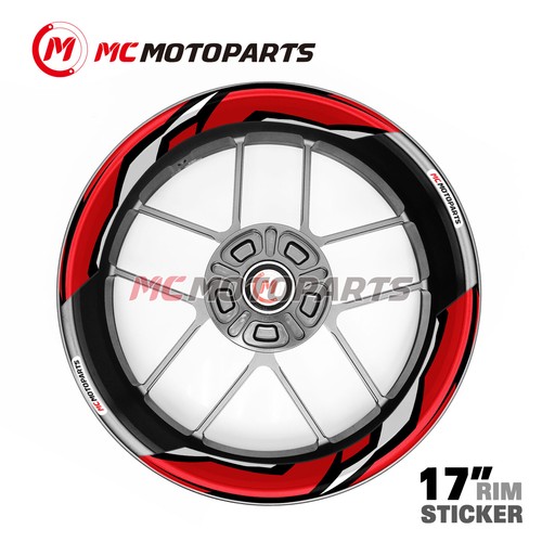 17'' Rim Wheel Sticker Vinyl Decal J06 For Kawasaki Ninja