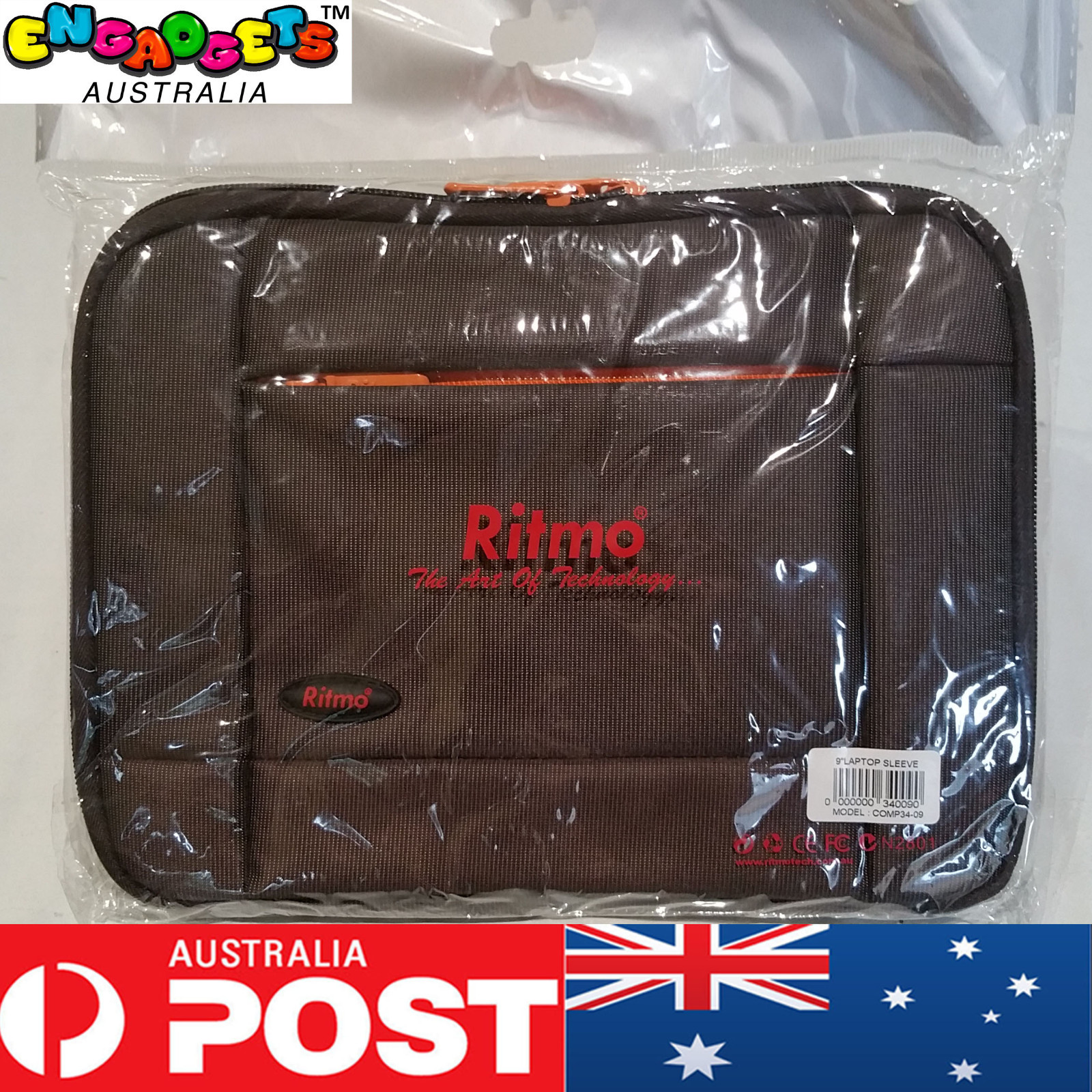 Ritmo Notebook Bag Storage 9 Inch Protection Carry Case Sleeve Melbourne