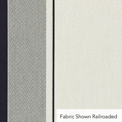 Sunbrella Carnegie Triathalon Navy Modern Bold Stripe Outdoor Upholstery Fabric