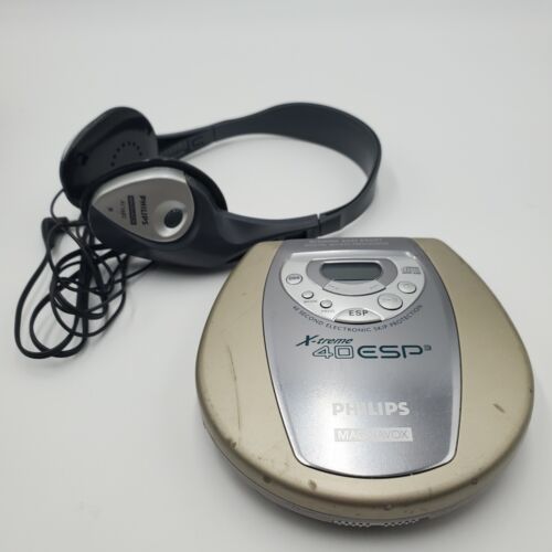 Philips Magnavox X-Treme 40 ESP3 Portable CD Player AZ7792 Philips Magnavox X-Treme 40 ESP3 Portable CD Player AZ7792