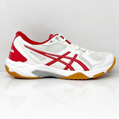 

Женские кроссовки Asics Gel Rocket 10 1072A056 белые кроссовки размер 8, Белый, Gel Rocket 10