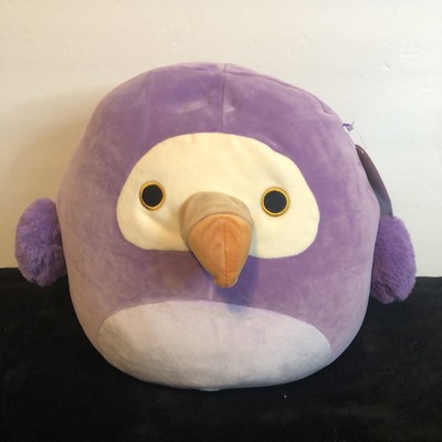 Squishmallow 11'' Neha Dodo Bird Soft Purple Pre Historic Bird Plush BNWT