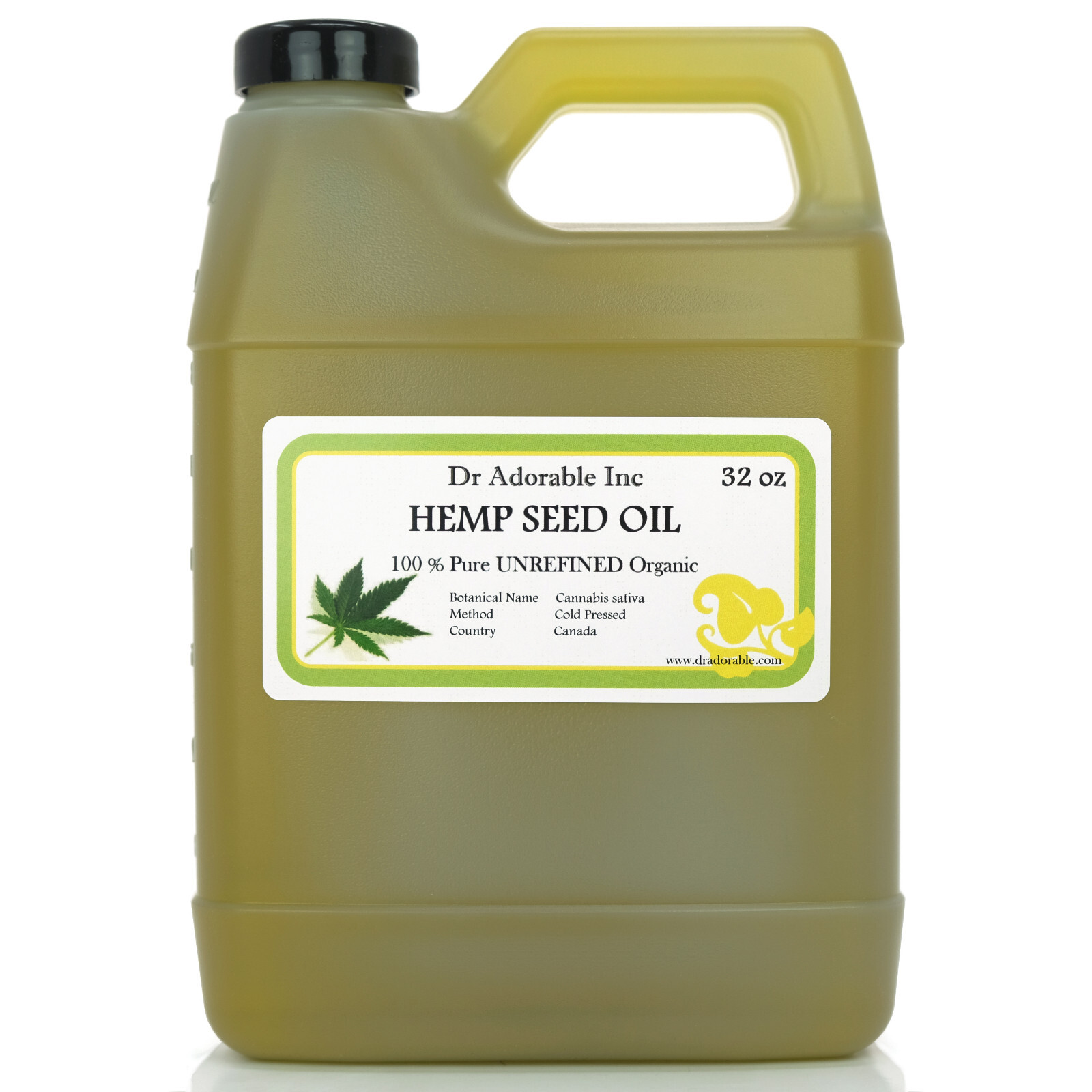Premium 100% Pure Organic Cold Pressed Best Fresh Hemp Seed Oil 2 oz up to 7 LB