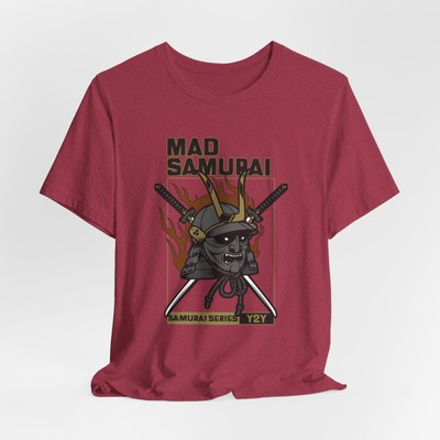 Mad Samurai Android Shirt, Japanese warrior shirt, Ronin shirt, warrior shirt