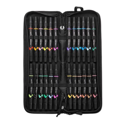 Prismacolor Premier Double Ended Art Markers Brush Tip and Fine Tip Set of 24
