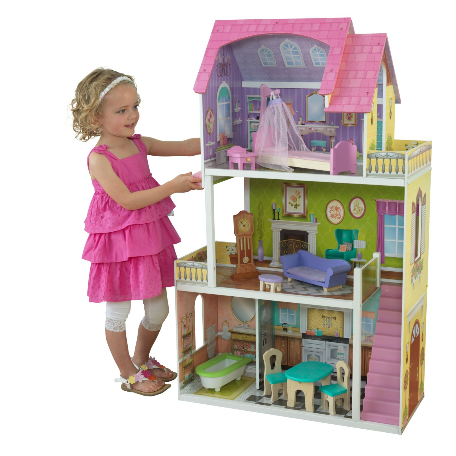 juegos de casas de muñecas de 5 pisos