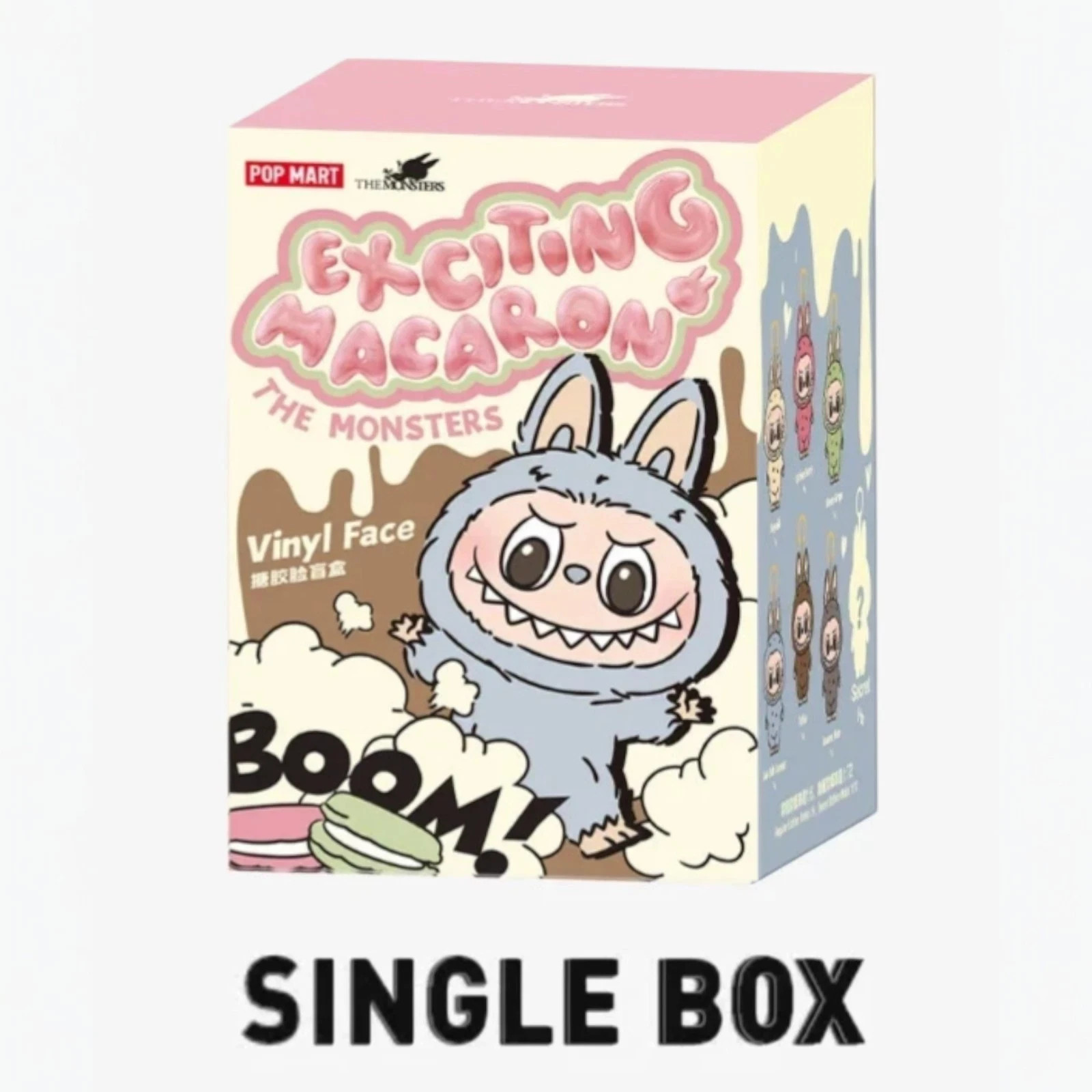 アイドル POPMART LABUBU EXCITING MACARON THE MONSTERS - Tasty Macarons Vinyl Face Blind Box | Blind