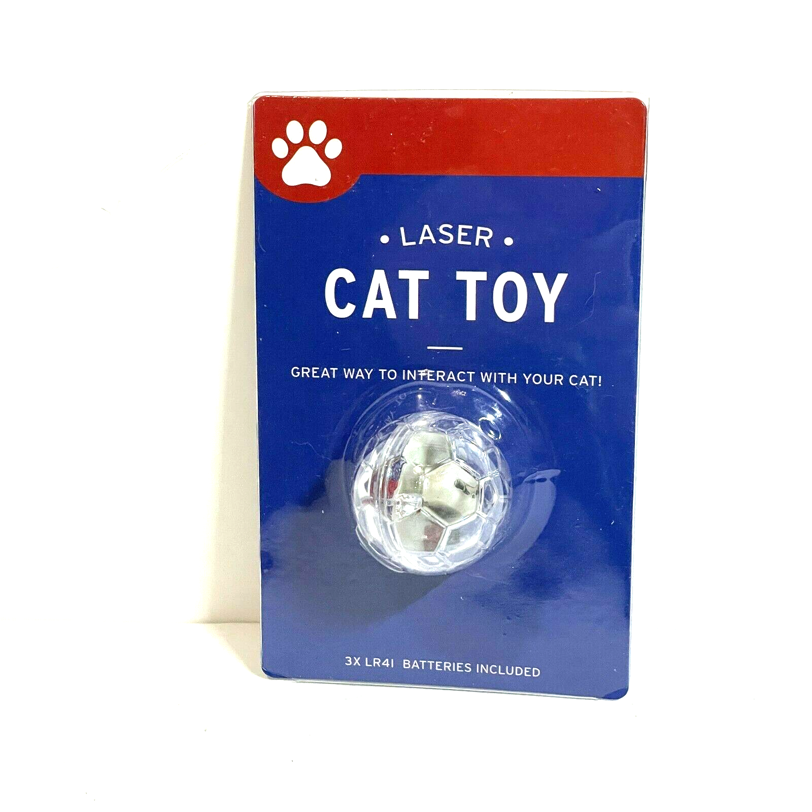 Funny Pet Cat Dog LED Light Laser Ball Teaser Exercise Interactive Toy NEW