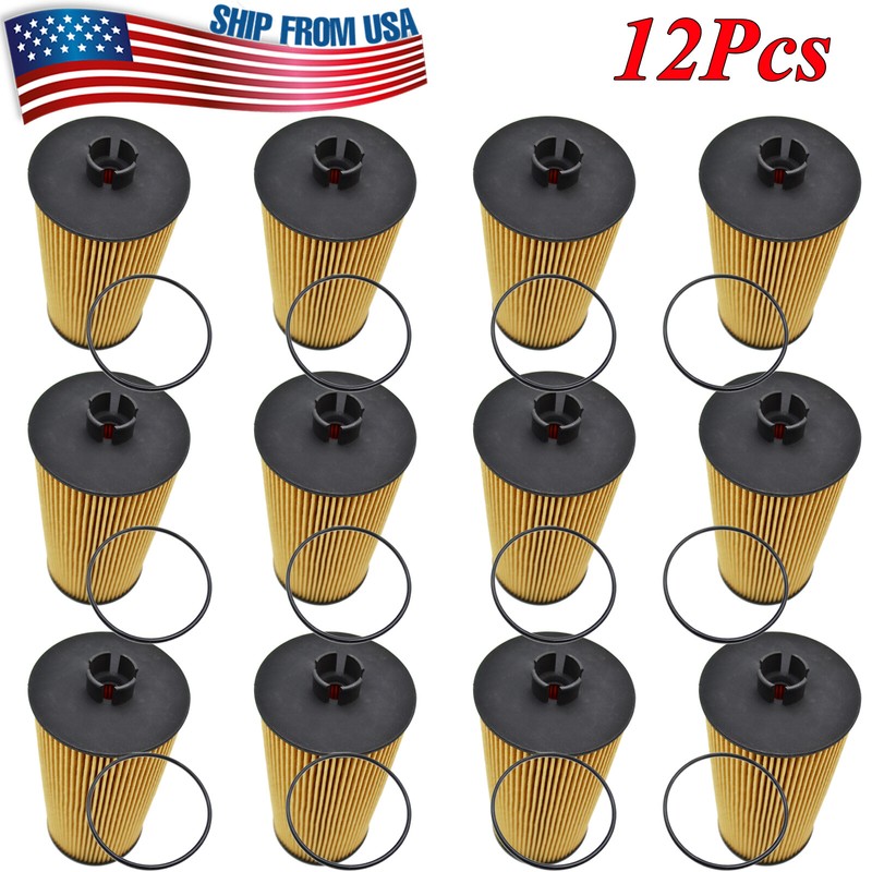 12P Oil Filter <FL-2016> For Ford F-450 Super Duty 2003-07 6.0L 2008-2010 6.4L