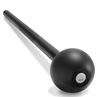 Steel Mace Bell 25 LB, Mace Club for Strength Training