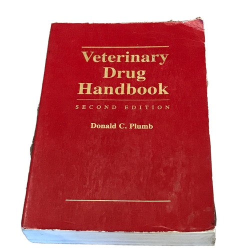 Veterinary Drug Handbook by Donald Plumb Second Edition Red