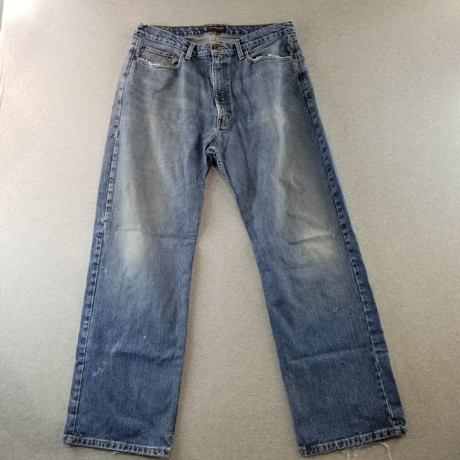 Polo Jean Company Men's Sz 36x32 VTG Med Wash 100% Cotton Normcore Durable