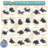 HISTOYE 51-in-1 Robot Building Kit for Kids Stem Building Toys Erector Set for Boys 8-12 Engineering Stem Projects Construction Building Blocks Toys Gifts for Boys Kids Age 6 7 8 9 10 11 12 Year Old
