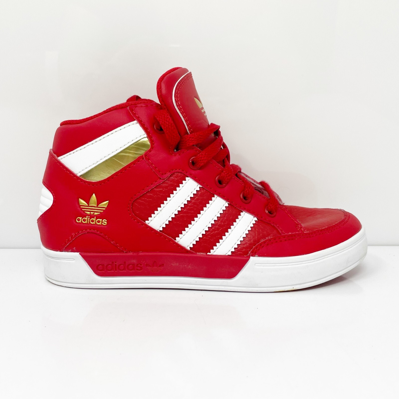 

Adidas Boys Hard Court Hi FV5736 Красные баскетбольные кроссовки Размер 12K, Красный, Hard Court Hi