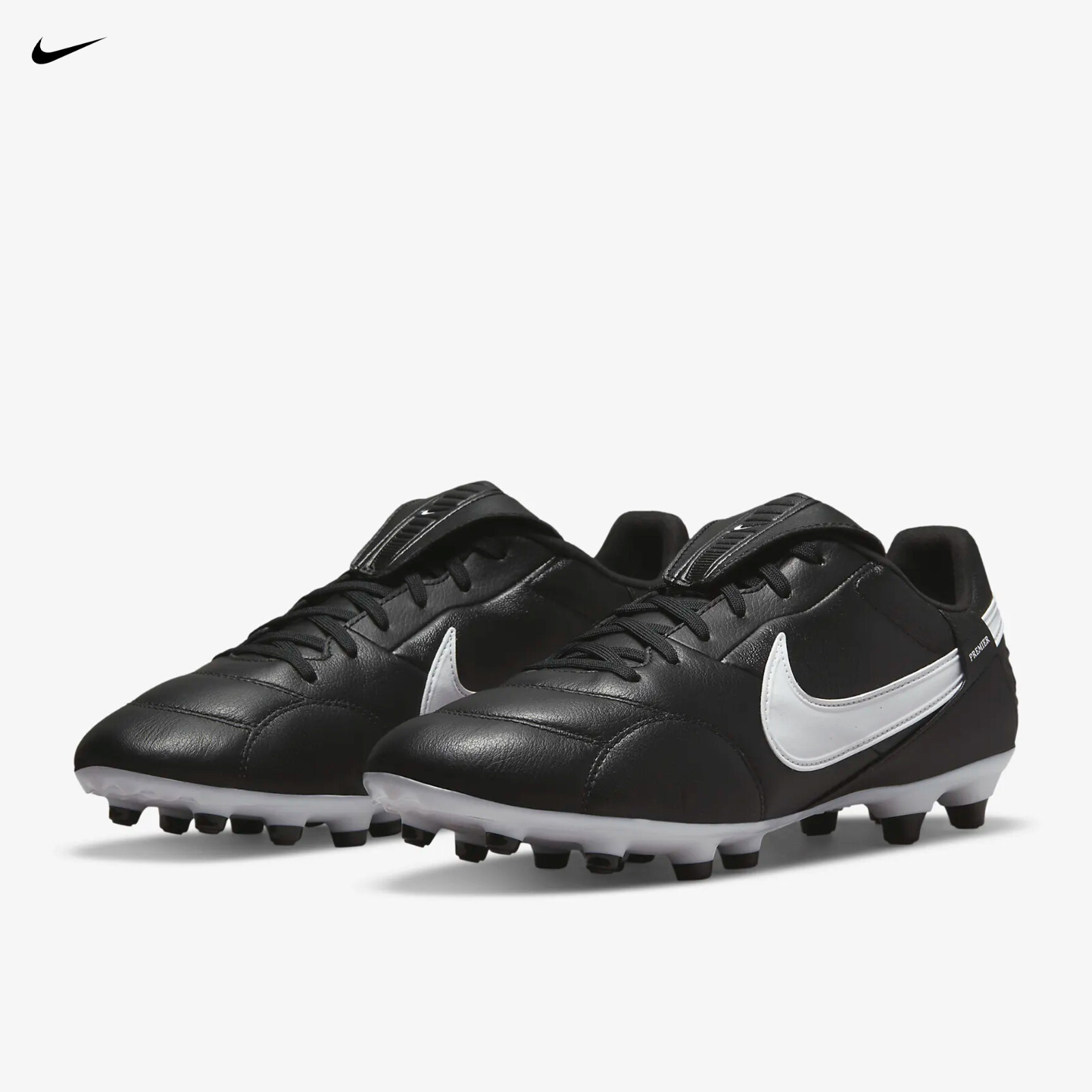 Nike Premier 3 FG Firm-Ground Soccer Cleat Black White