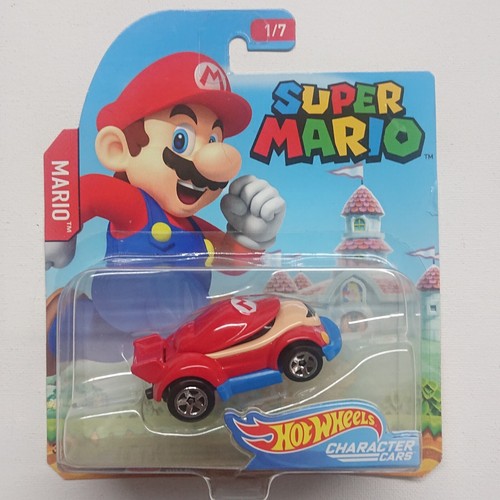 2017 New Sealed Super Mario Mario Hot Wheels Character Cars