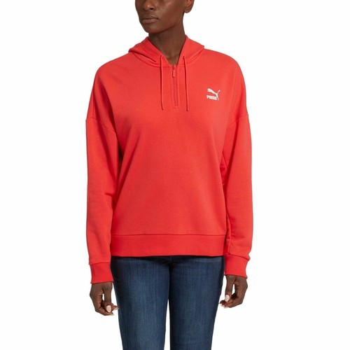 

[578019-13] Женская толстовка с капюшоном Puma XTG Halfzip, Красный