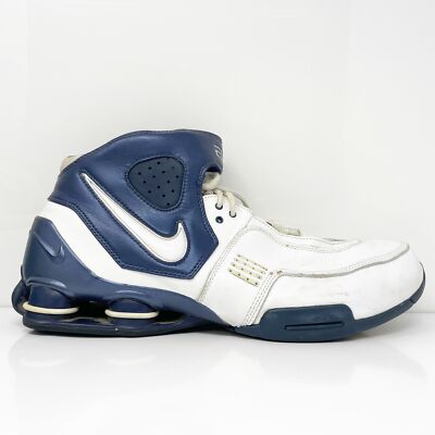 

Кроссовки Nike Mens Shox Elite 314184-114 белые кроссовки размер 13, Белый, Shox Elite