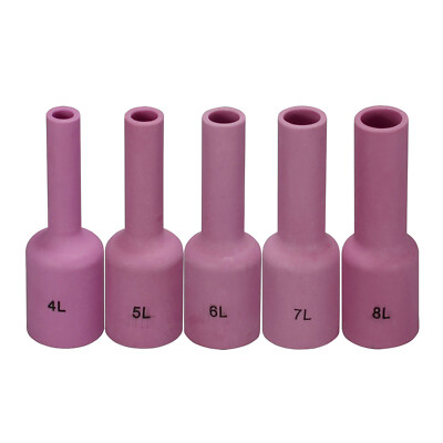RIVERWELD TIG Gas Lens Ceramic Cup 54N16L Assort WP 17 18 26 Welding Torch 5pcs