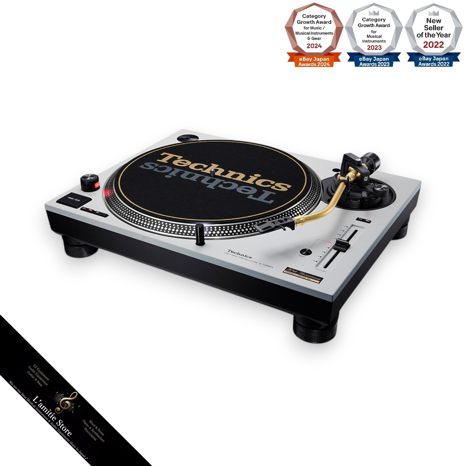 Technics SL-1200M7L-W 50th Anniversary Limited Edition White
