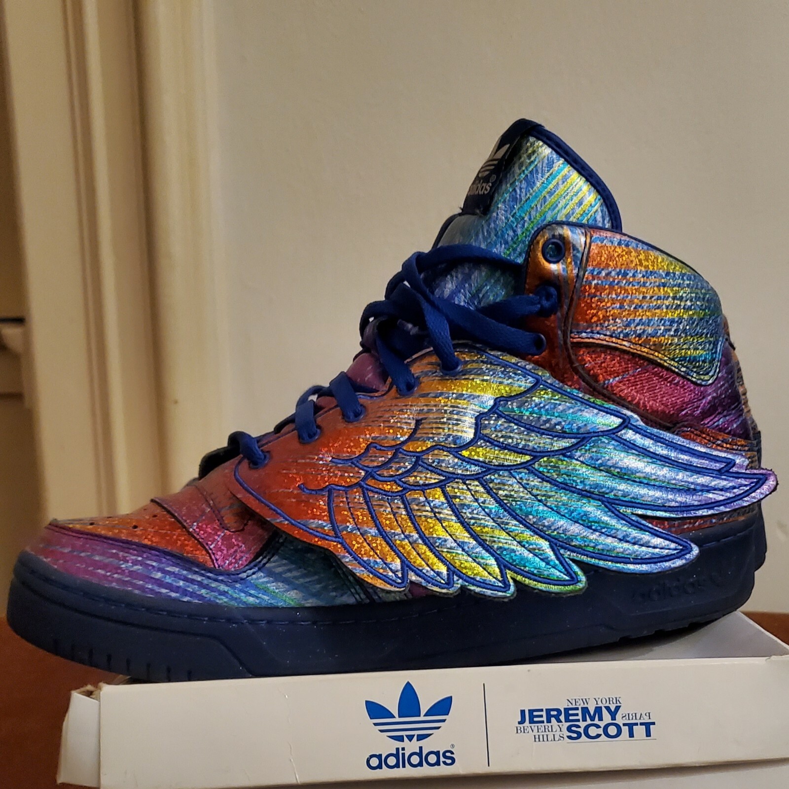 Adidas Originals Jeremy Scott - Hologram Regal Purple Men's Shoes