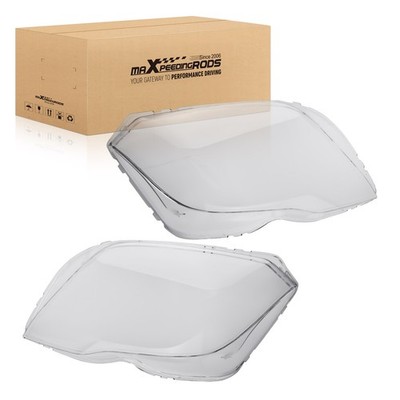 Headlight Lens Cover Pair for Mercedes-Benz GLK X204 GLK250 GLK350 2013-2015