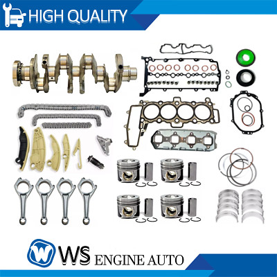 For Land Rover Jaguar E-PACE 204DTD 2.0 14-23 Crankshaft With Engine Rebuild Kit