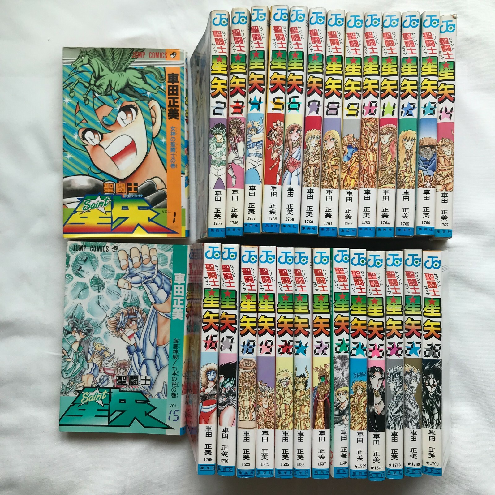in Japanese ] Saint Seiya Comics vol. 1-28 Manga Complete