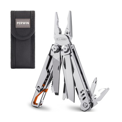 Multitool, 13-in-1 Multi-tool Pliers with Carabiner Professional Multi-tool f...