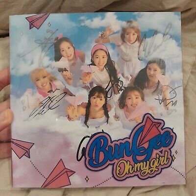 OH MY GIRL signed official BUNGEE album no photo card (PROMO) /BTS/TWICE/ITZY