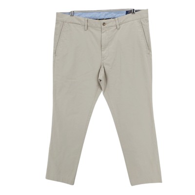 POLO RALPH LAUREN Beige Chino Pants Stretch Cotton Twill Slim Fit 36x30