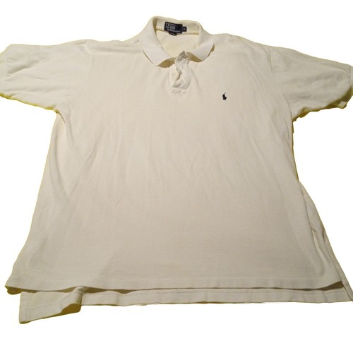 【希少】POLO RALPH LAUREN Vintage Polo Ralph Lauren Blue/White Tag Mens Short Sleeve