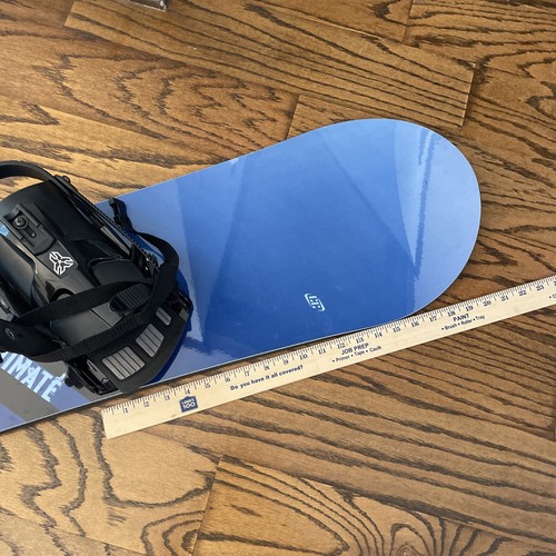 Snowboard Board Crazy Creek With Bindings And Soft Cover Bag 58&rdquo; 148cm Approx