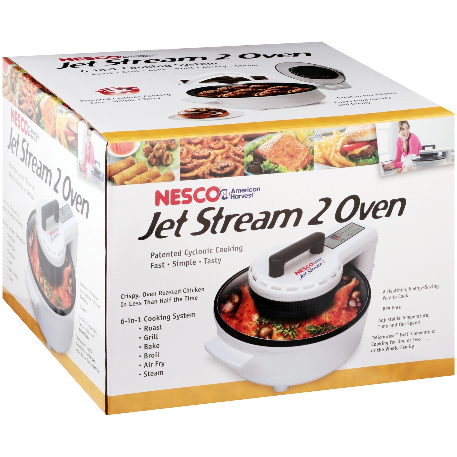 Nesco Jet Stream 2 Oven 6-IN-1 COOKING SYSTEM With Digital Timer JS-5000T