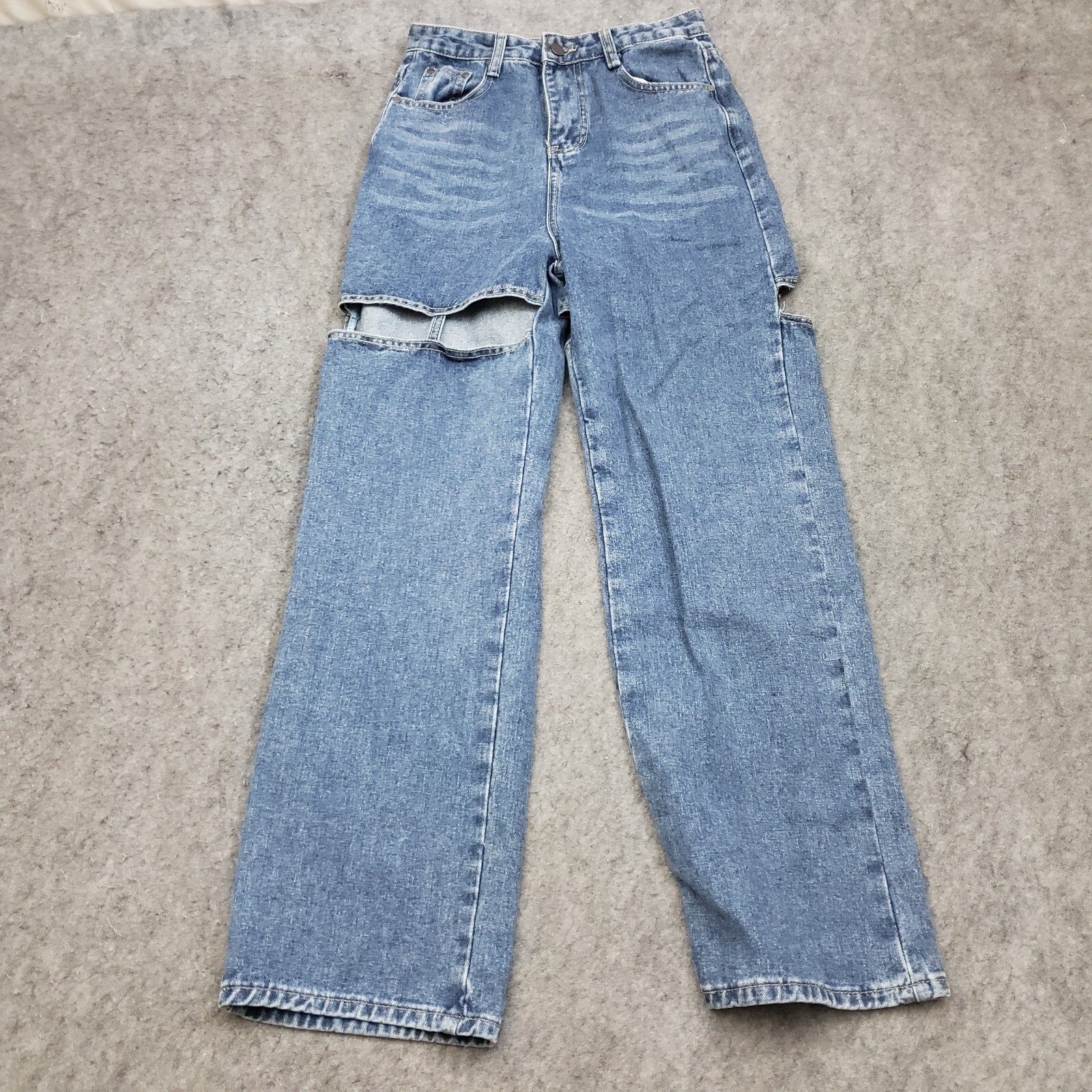 Shinne Jeans Womens Small Blue Straight High Rise Medium Shinne Jeans Womens Small Blue Straight High Rise Medium