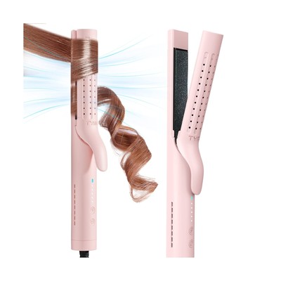 - Ceramic Flat Iron Hair Straightener And Cu...