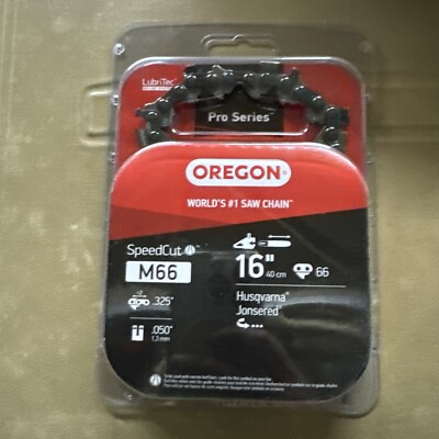 Oregon M66 SpeedCut 16'' Chain, 66 Drive Links, .325'' Pitch Brand New Sealed