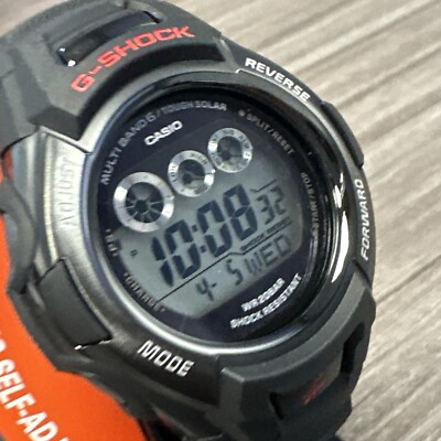 Casio G Shock Men s Tough Solar Illuminator World Time 56mm Watch
