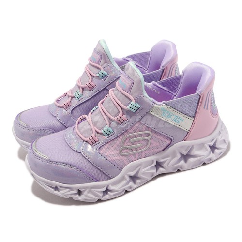 Skechers S Lights-Galaxy Lights-Bright Cosmic Slip-Ins Kids Casual 303701-LLVMT